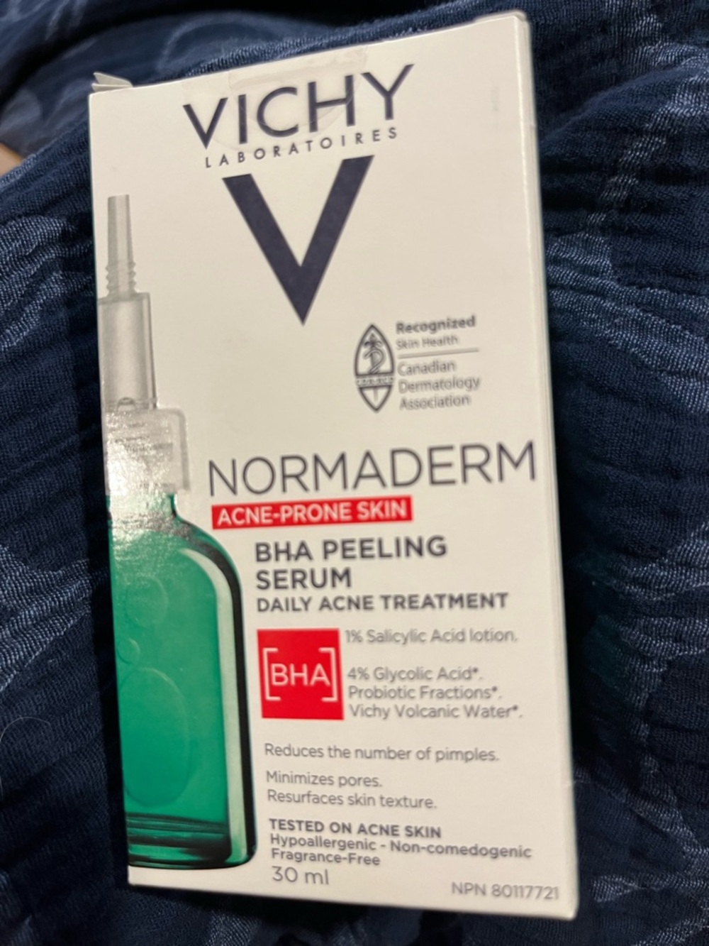 Normaderm BHA Peeling Serum for Acne-Prone Skin - Green